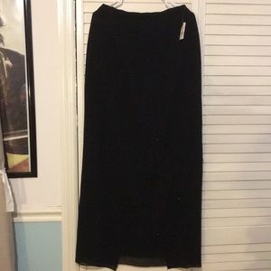 NWT Tag After Dark long skirt size 14 fully lined